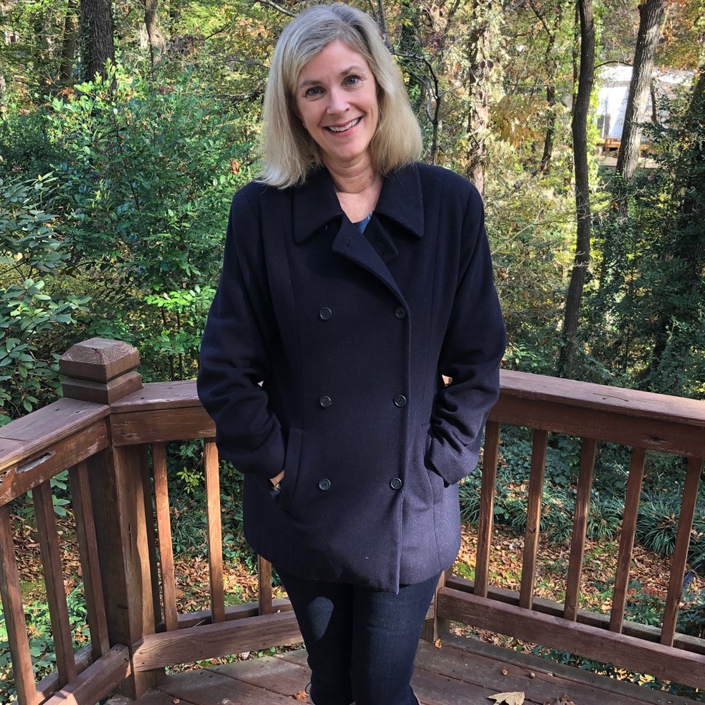J.Crew Wool Classic Peacoat